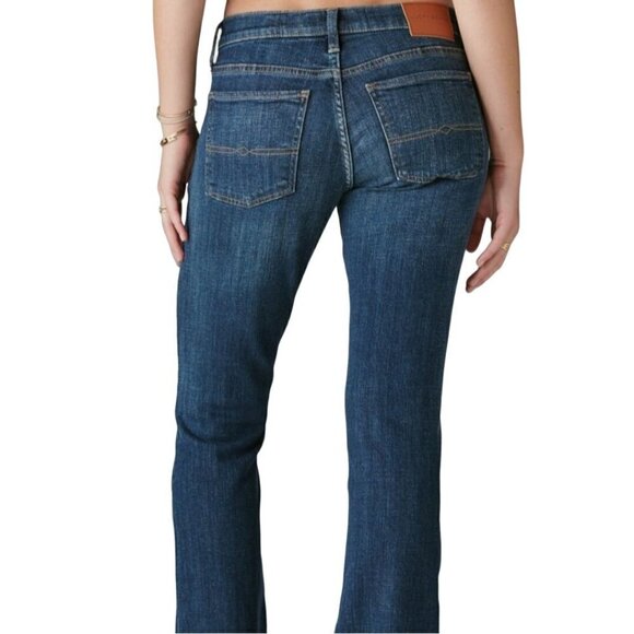 Lucky Brand Mid Rise Sweet Boot Boot Cut Jeans Size 14 - Picture 2 of 13